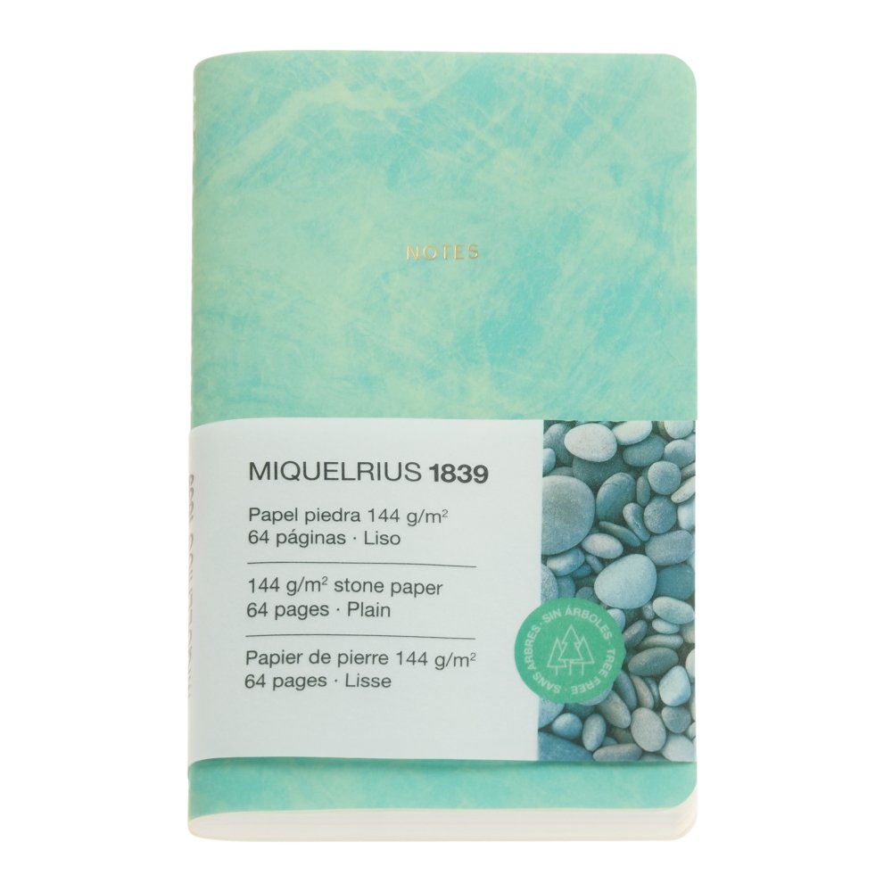 Cuaderno A6 Flexible Verde Stone Paper MIQUELRIUS GIFT Imagen principal del producto