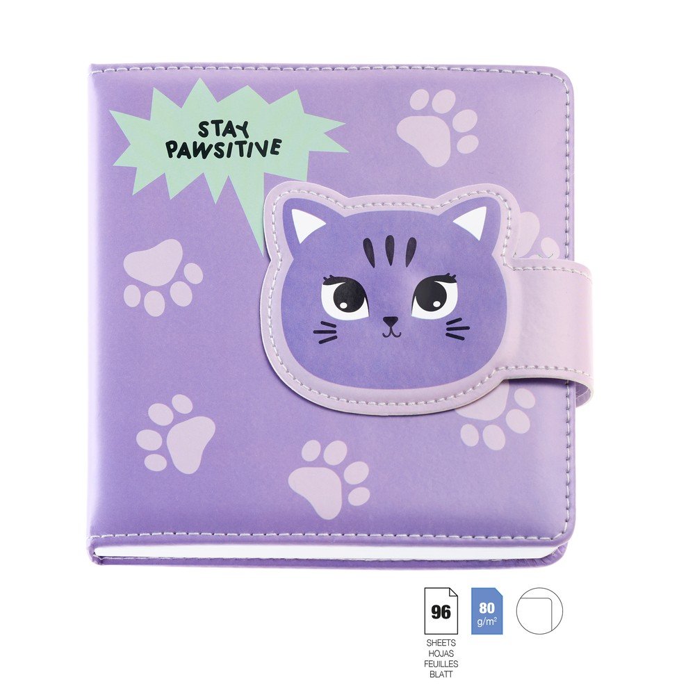 Cuaderno Acolchado Gatita Iman Back2fun Marca Miquelrius Imagen principal del producto