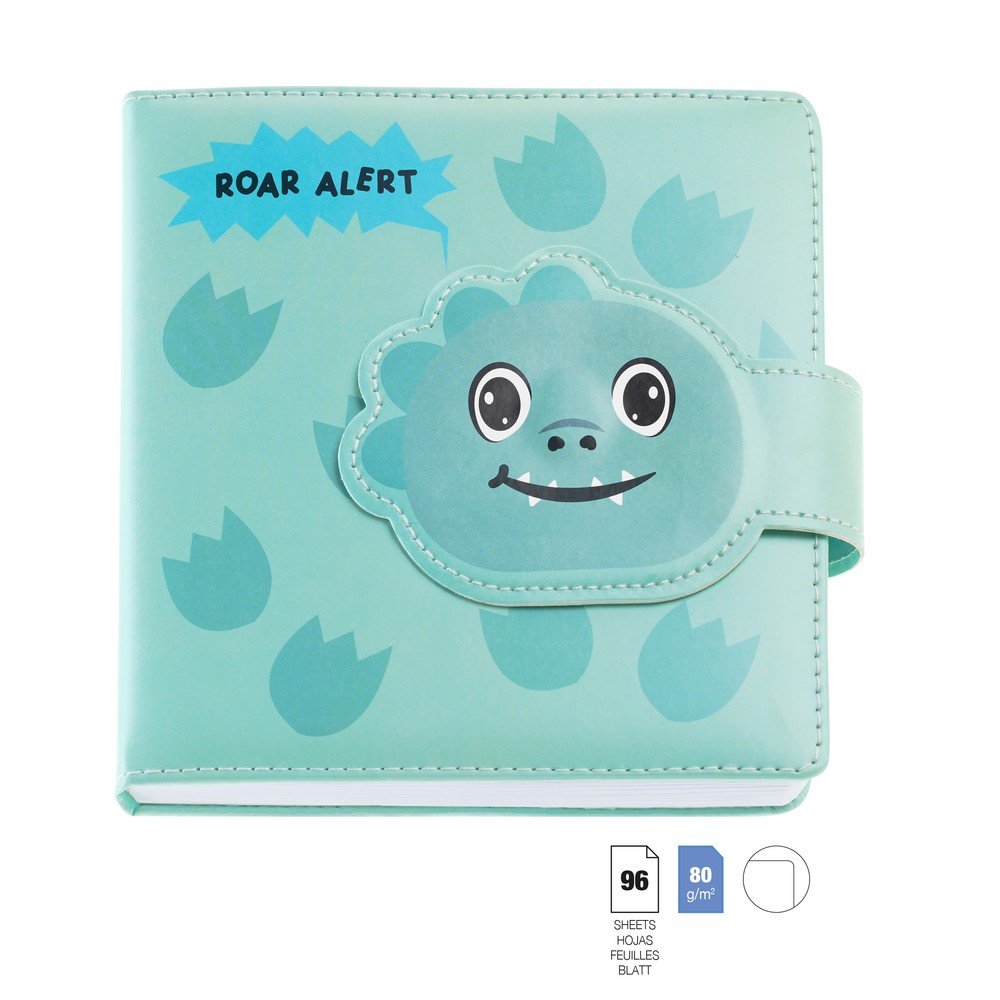 Cuaderno acolchado Iman Dino Back2fun Marca Miquelrius Imagen principal del producto
