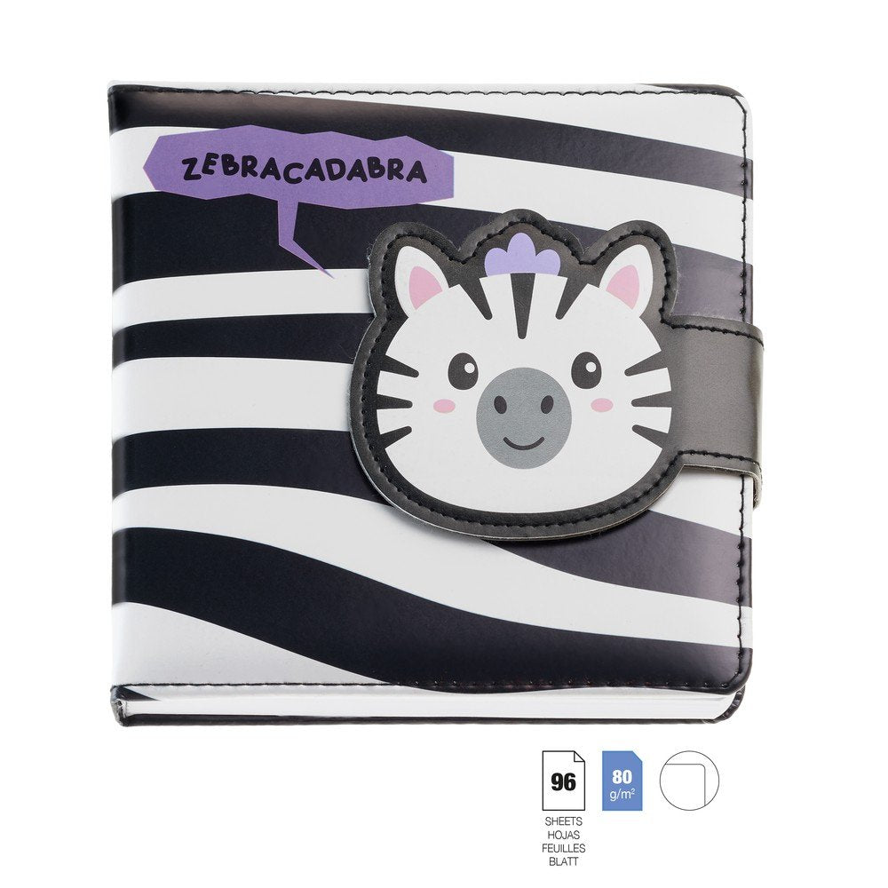 Cuaderno acolchado imán Zebra Back2fun marca Back2fun Miquelrius Imagen principal del producto