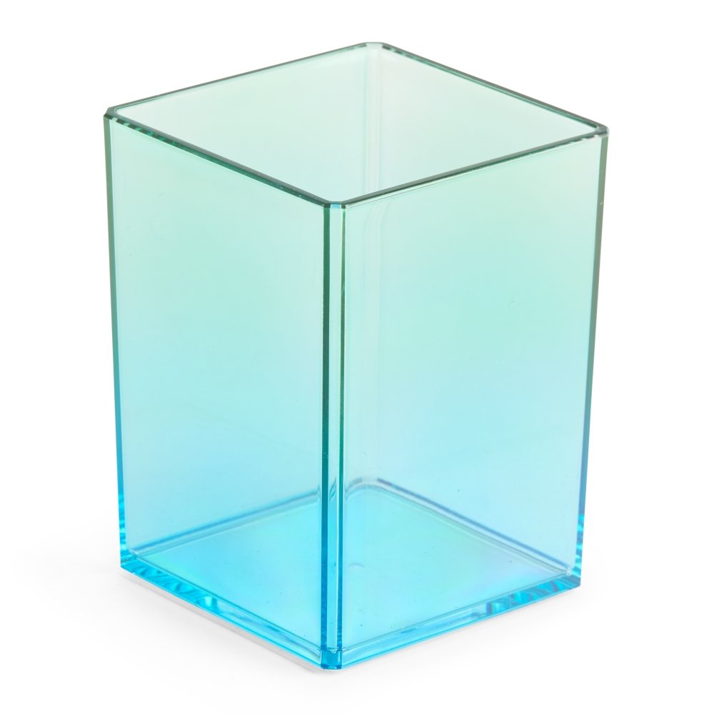 Cubilete Degradado Azul Verde Transparente Miquelrius Gift