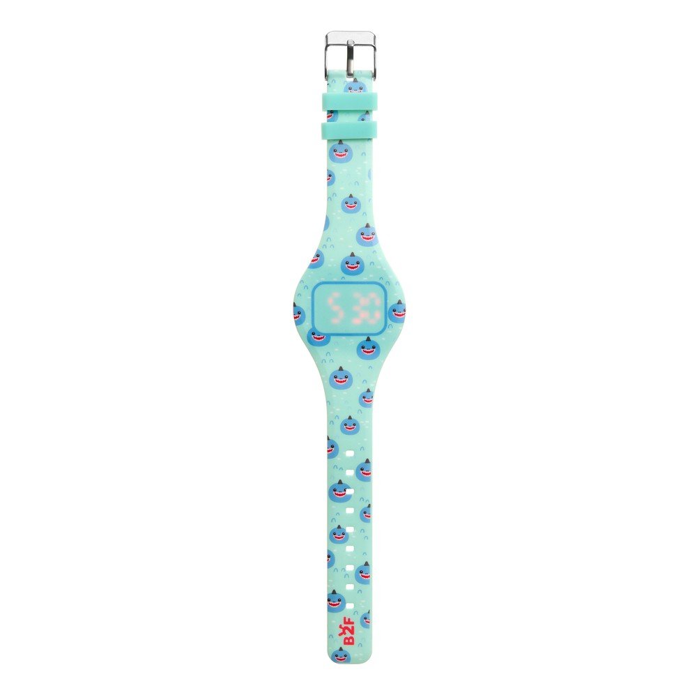 Reloj digital redondo tiburón Back2Fun