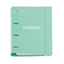 Carpebloc Polyfoam A4 4 anillas Emotions Mint Miquelrius