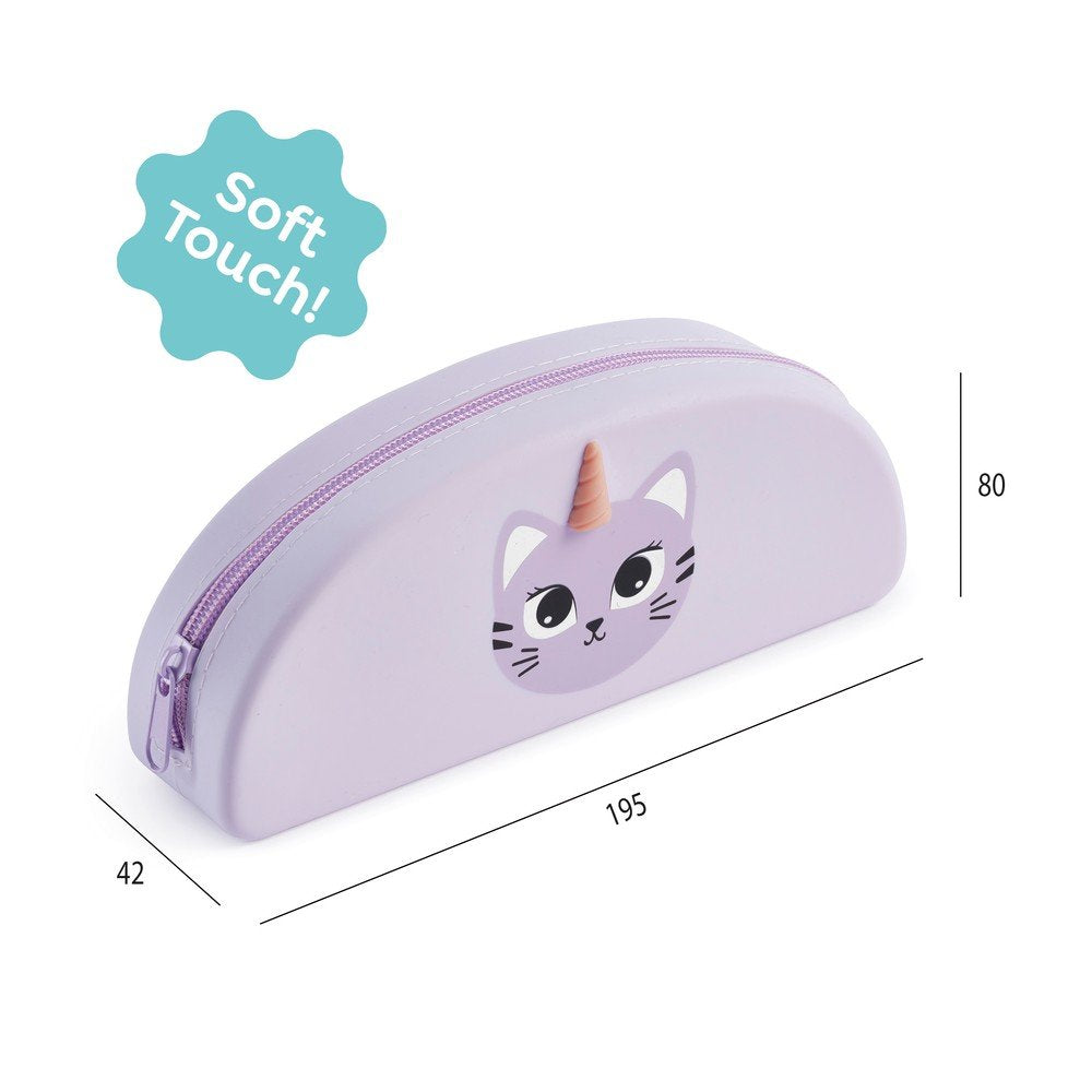 Portatodo silicona gato Puppies Friends Back2Fun
