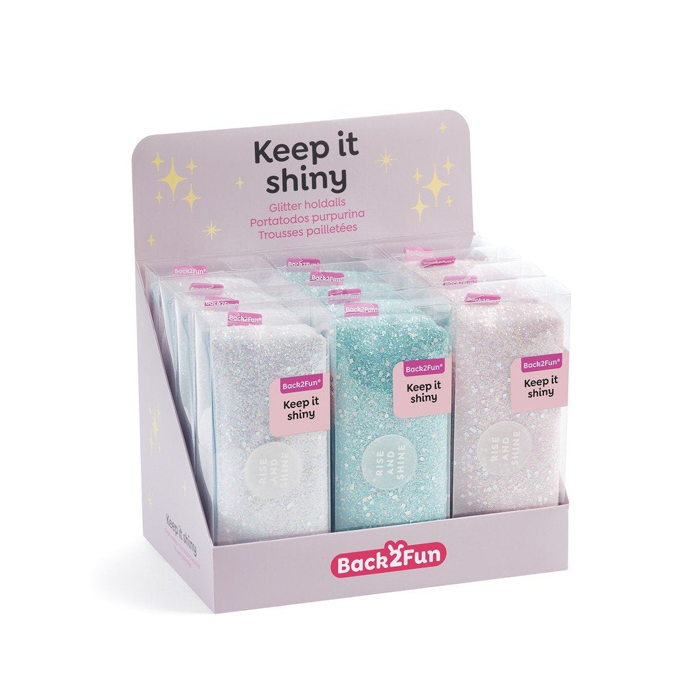 Expositor 12 Portatodos Brillantes Back2fun Marca Miquelrius