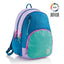 Mochila escolar triple Oslo reciclada Rider turquesa
