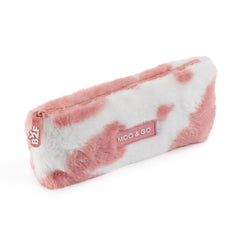PORTATODO PELUCHE MOO&GO ROSA B2F | MIQUELRIUS GIFT