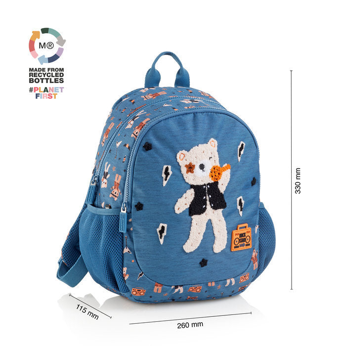 MOCHILA DOBLE RECICLADA ROCK STAR | MIQUELRIUS DISEÑO