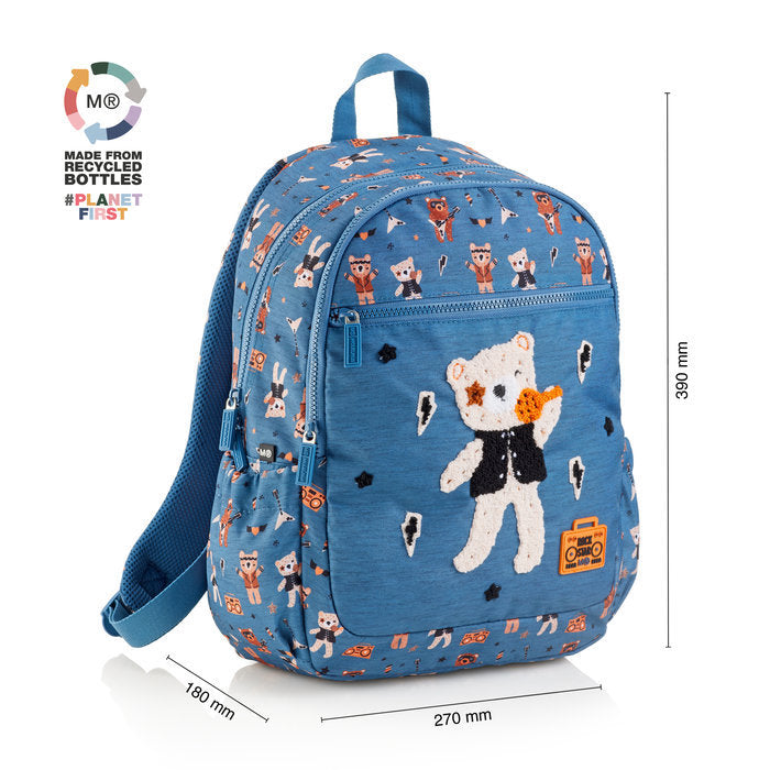 Mochila Triple Lisboa Reciclada Rock Start MIQUELRIUS Colecciones