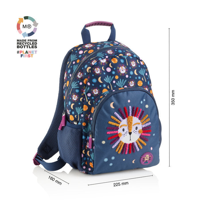 MOCHILA DOBLE LONDON RECICLADA KING JUNGLE | MIQUELRIUS DISEÑO Imagen principal del producto