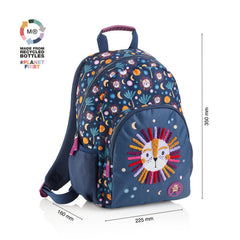 MOCHILA DOBLE LONDON RECICLADA KING JUNGLE | MIQUELRIUS DISEÑO