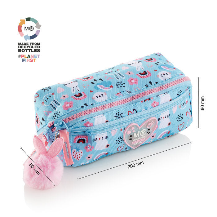 PORTATODO CUADRADO RECICLADA BUNNY BLISS | MIQUELRIUS DISEÑO