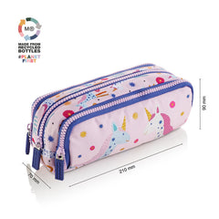 PORTATODO TRIPLE ORGANIZADOR RECICLADO UNICORN | MIQUELRIUS DISEÑO