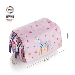 PORTATODO DOBLE C/ TAPA RECICLADO UNICORN | MIQUELRIUS DISEÑO