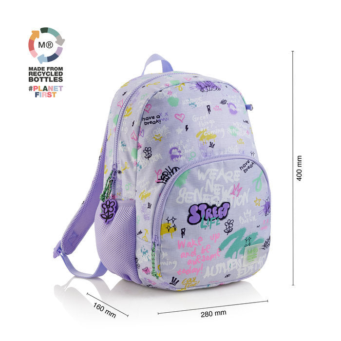 MOCHILA DOBLE ROMA RECICLADA WAKE UP | MIQUELRIUS DISEÑO Imagen principal del producto