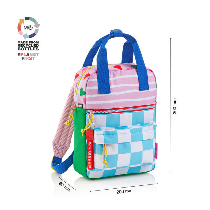 MOCHILA CUADRADA RECICLADA ARP COMBI | MIQUELRIUS DISEÑO