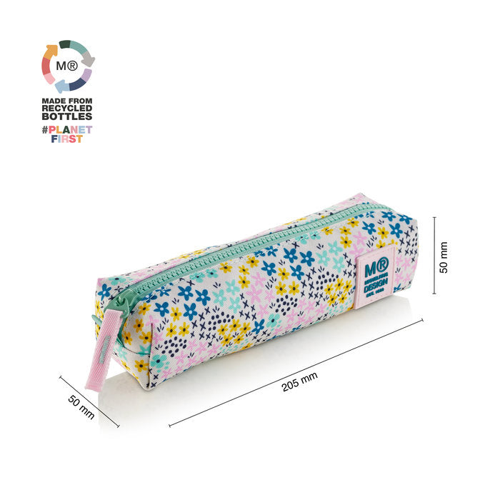 PORTATODO MINI RECICLADA HAPPY FLOWER | MIQUELRIUS DISEÑO