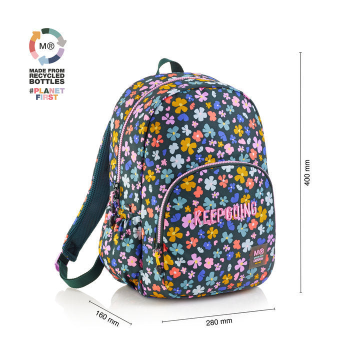 MOCHILA DOBLE ROMA RECICLADA SPRING NIGHT | MIQUELRIUS DISEÑO Imagen principal del producto