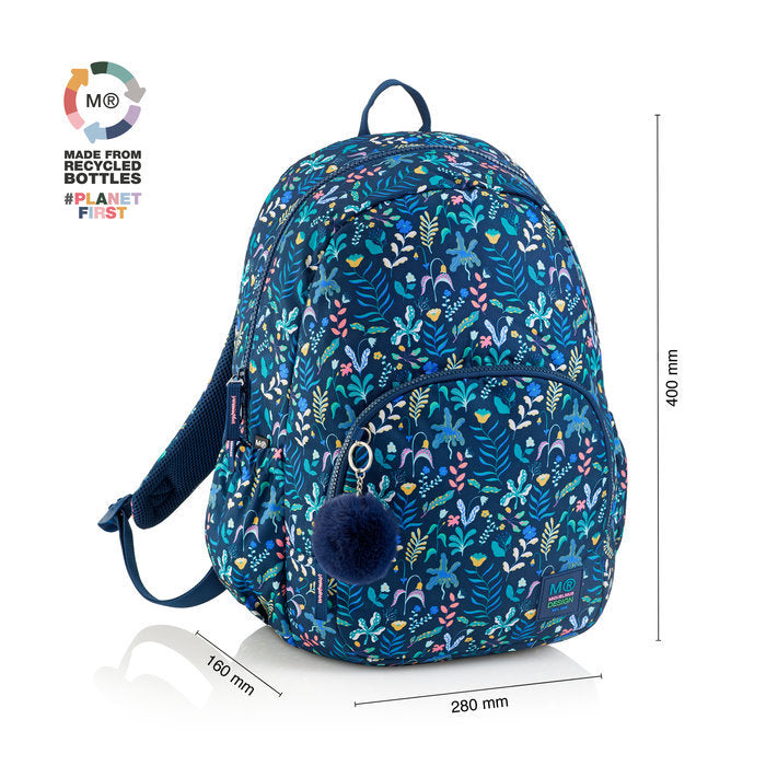 MOCHILA DOBLE ROMA RECICLADA JUNGLE | MIQUELRIUS DISEÑO Imagen principal del producto