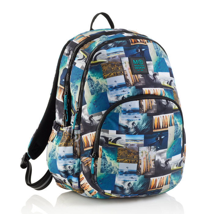 MOCHILA TRIPLE OSLO RECICLADA SURFIN | MIQUELRIUS DISEÑO Imagen principal del producto