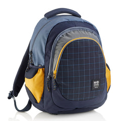 MOCHILA TRIPLE BERLIN RECICLADA RIDER SQUARE NEGRA | MIQUELRIUS DISEÑO