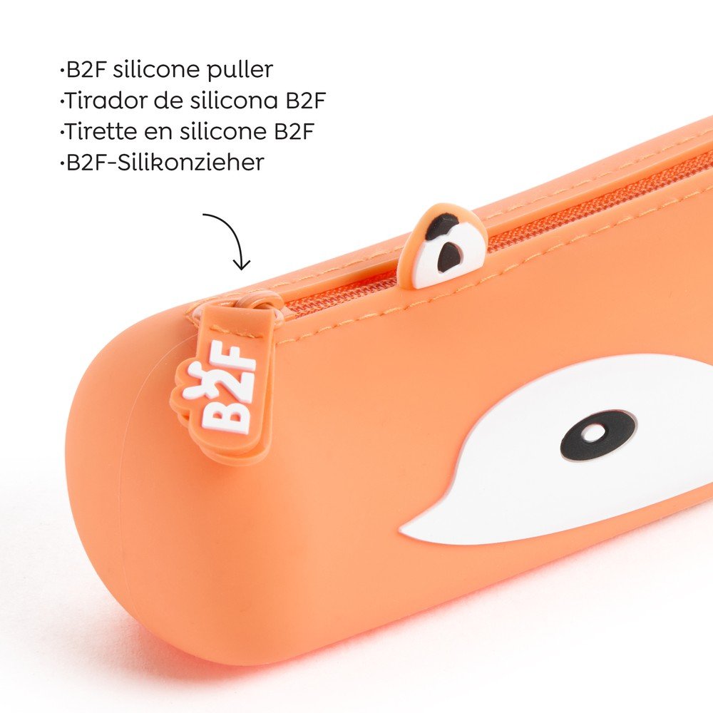 Portatodo Rollie Reddy Back2Fun - Silicona naranja