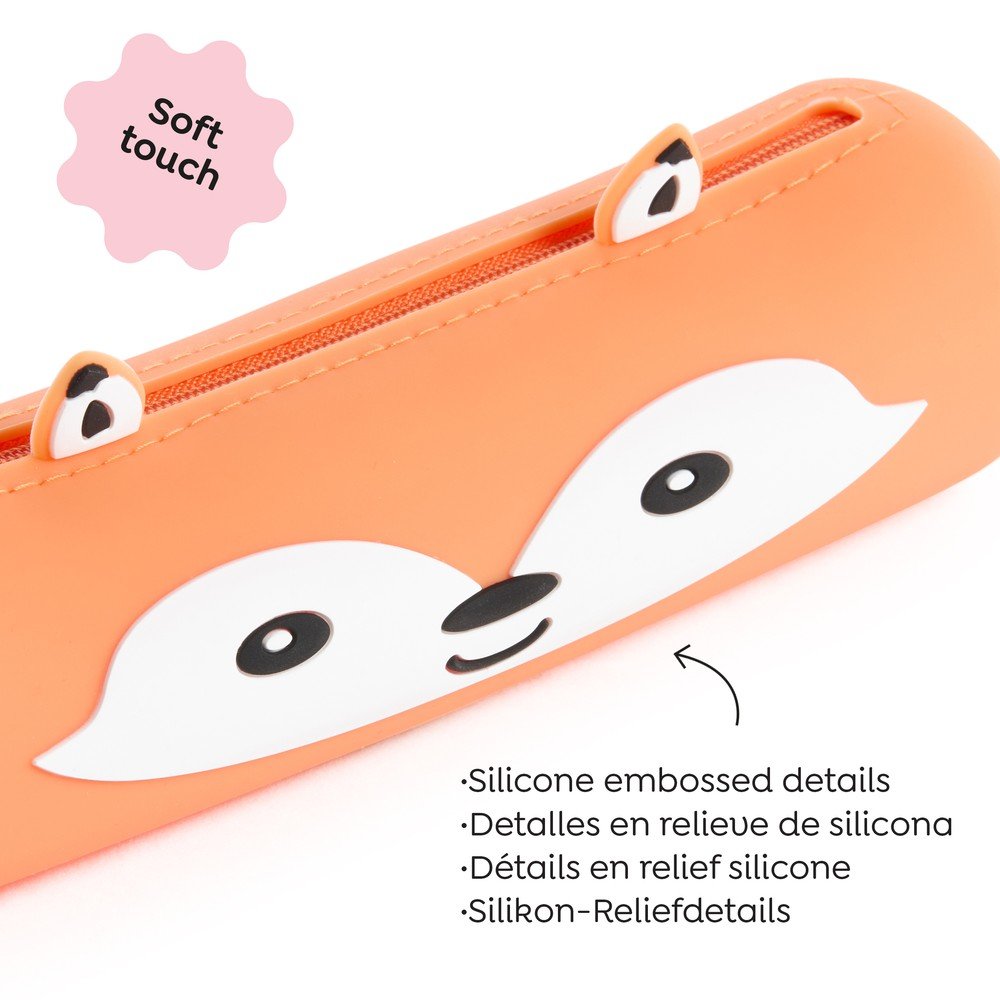 Portatodo Rollie Reddy Back2Fun - Silicona naranja