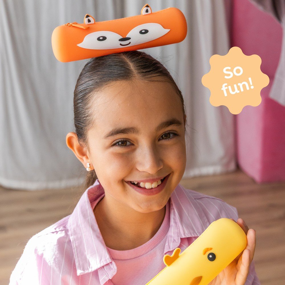 Portatodo Rollie Reddy Back2Fun - Silicona naranja
