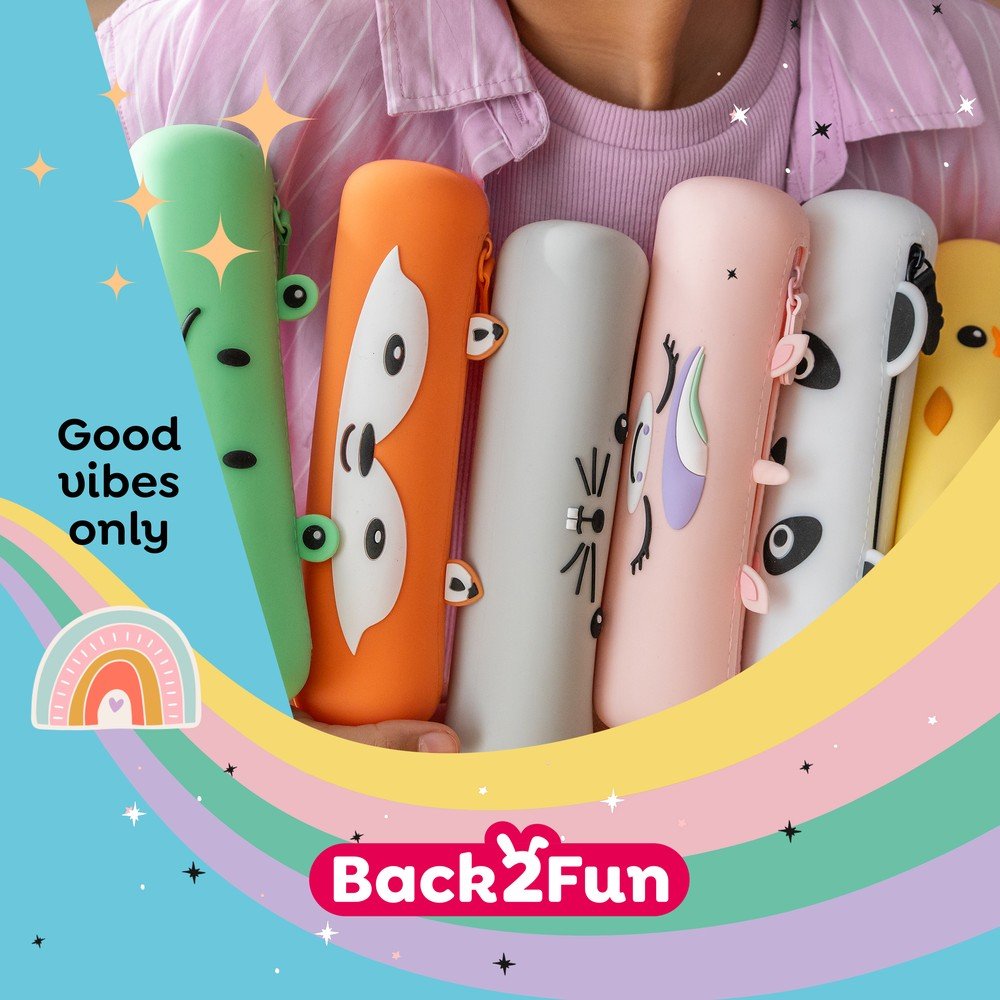 Portatodo Rollie Reddy Back2Fun - Silicona naranja