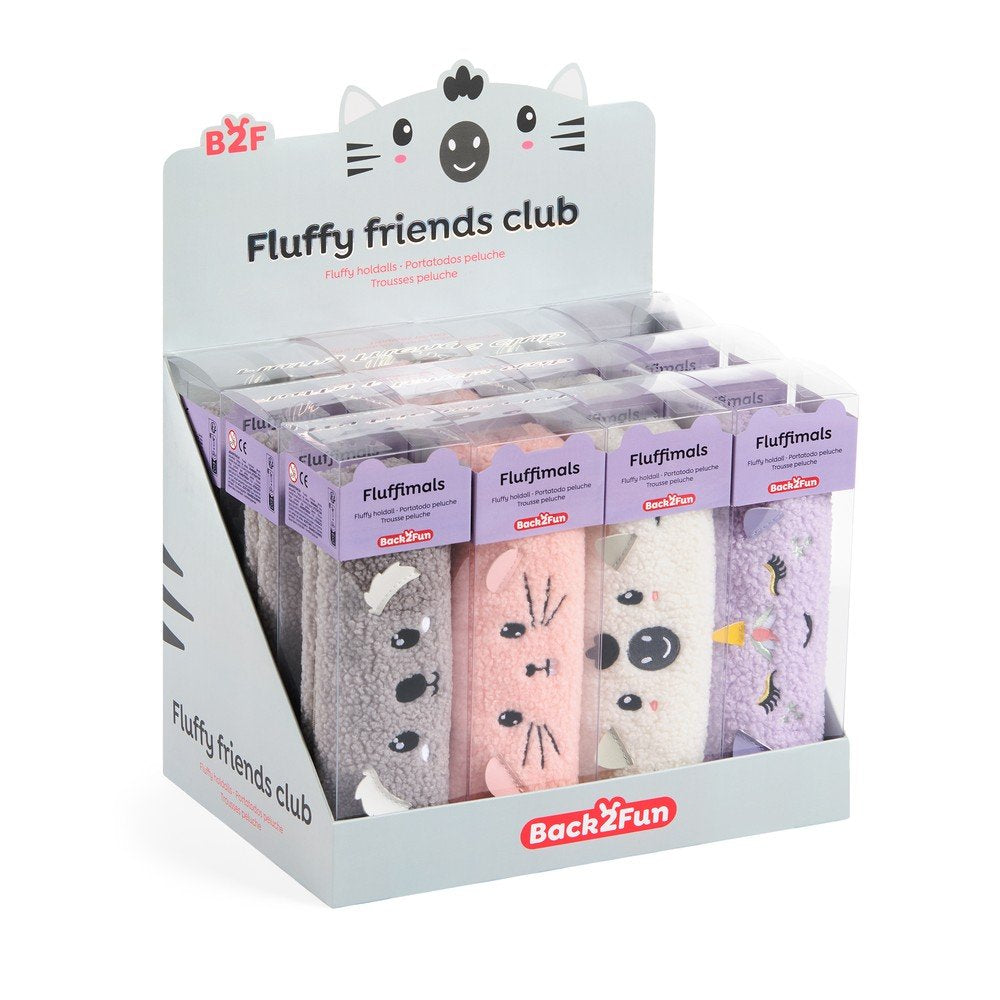Expositor 12 Portatodos Fluffy Club Back2Fun