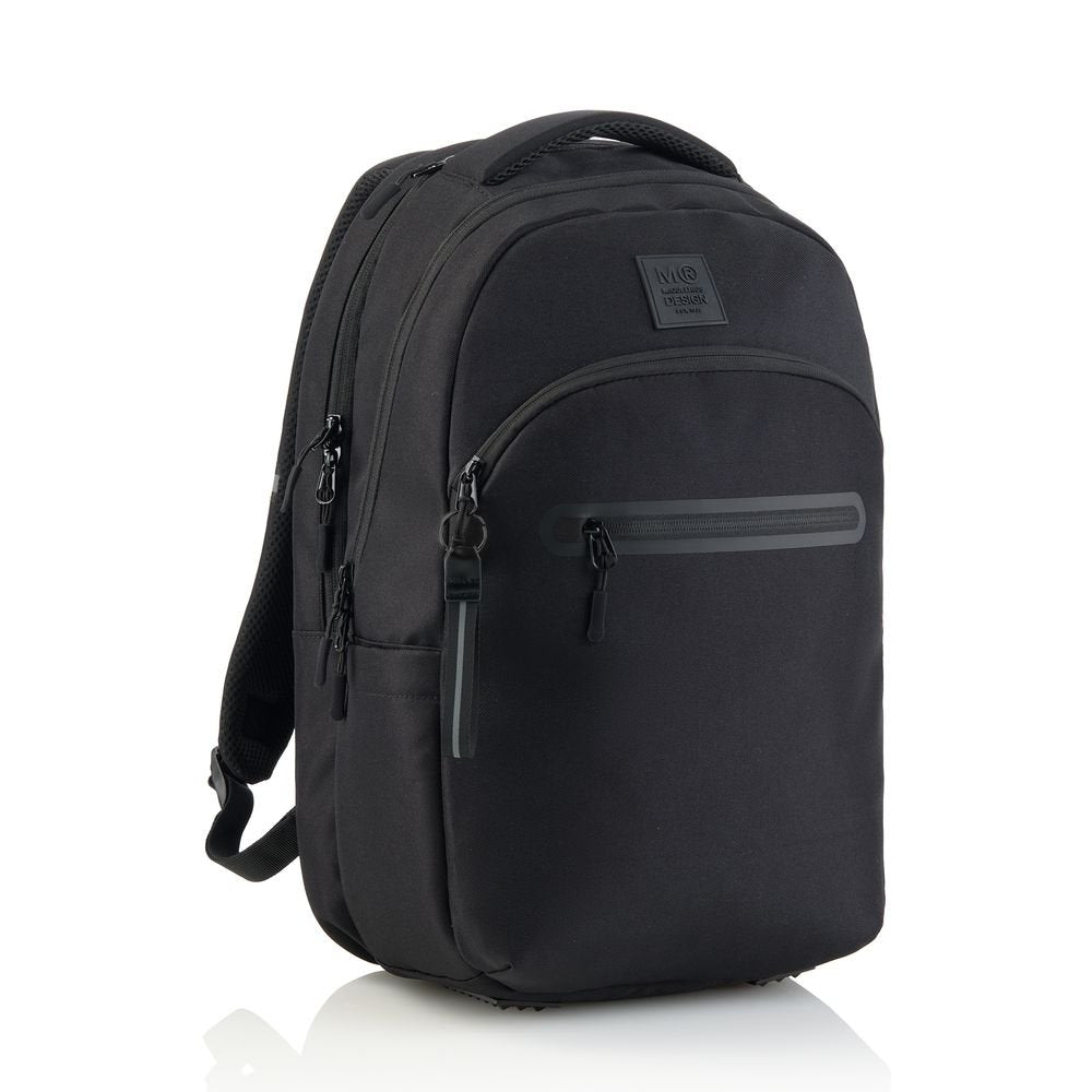 Mochila escolar triple 41x28 Oslo reciclada Raw negra Miquelrius Diseño
