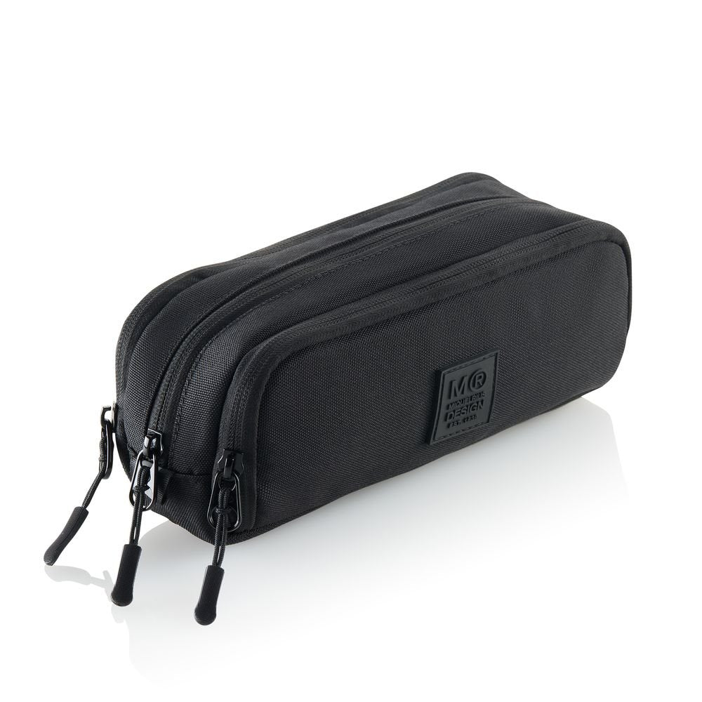 Portatodo triple con organizador reciclado Raw negro MIQUELRIUS Diseño