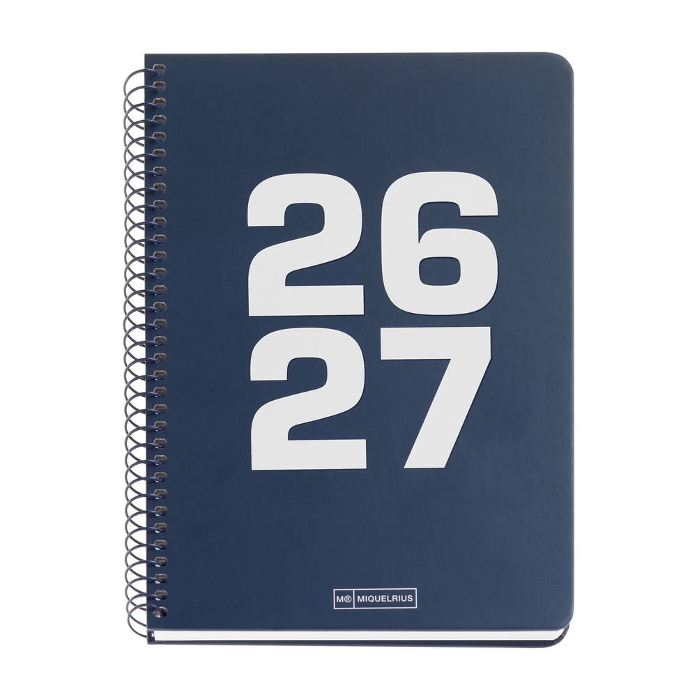 Agenda Escolar Plus D/p Basic Marino 2026-27 MIQUELRIUS Agendas Imagen principal del producto