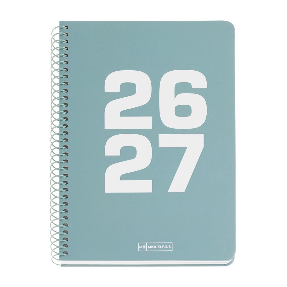 Agenda escolar Plus D/p Basic Verde 2026 27 Miquelrius Agendas Imagen principal del producto