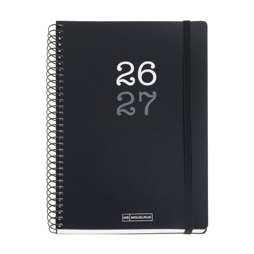 Agenda Escolar Plus D/p College Negro 2026-27 MIQUELRIUS Agendas Imagen principal del producto