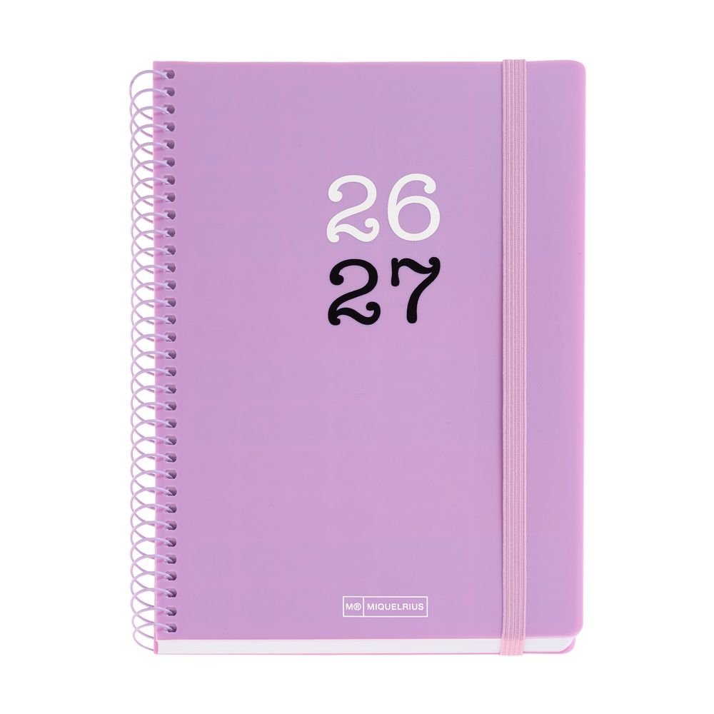 Agenda escolar Plus S/v College Lila 2026-27 MIQUELRIUS Agendas Imagen principal del producto
