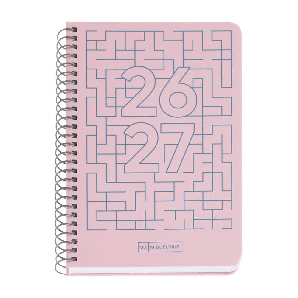 Agenda escolar Rosa 2026-27 MIQUELRIUS Agendas Imagen principal del producto