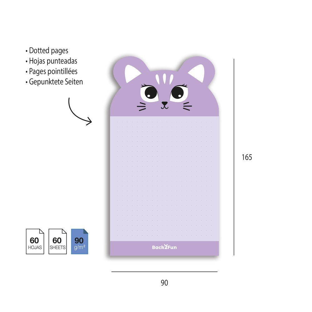 Bloc notas Gatita B2F Miquelrius Gift