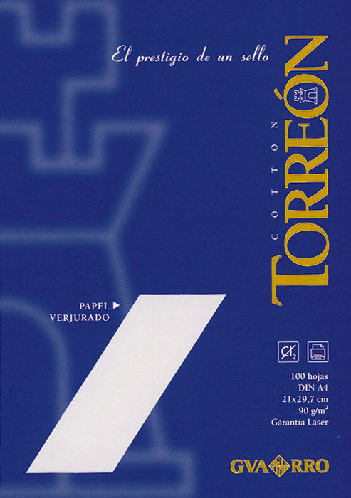 Papel Torreon A4 90 g Blanco Natural Guarro Casas Pack 100 Hojas