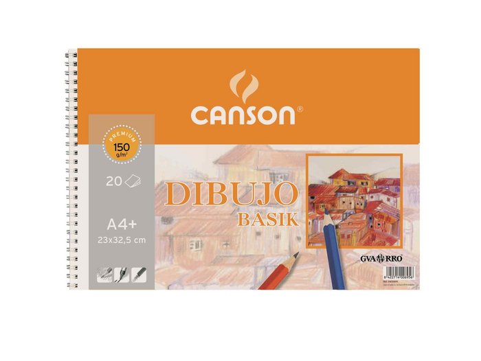 ✅ BLOC PAPEL BASIK A4+ 150GR 20H Imagen principal del producto