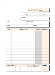 IGIC TALONARIO FACTURAS 8º T-46 NATURAL | 10 UNIDADES | (LOAN INDUSTRIAS GRAFICAS)