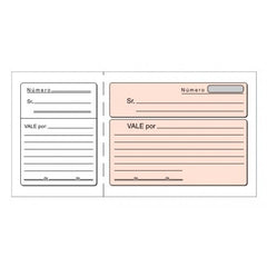 TALONARIO VALES 1/3 T-14 | 10 UNIDADES | (LOAN INDUSTRIAS GRAFICAS)