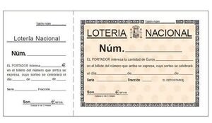 TALONARIO LOTERIA 1/3 T-15 | 10 UNIDADES | (LOAN INDUSTRIAS GRAFICAS) Imagen principal del producto