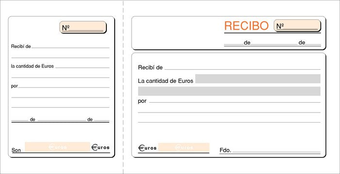TALONARIO RECIBOS 1/3 FOLIO T-16 | 10 UNIDADES | (LOAN INDUSTRIAS GRAFICAS) Imagen principal del producto