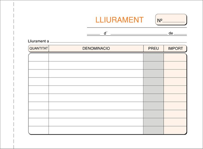 LLIURAMENTS 8º T-79/C APAISATS P, QUIMIC DUPLIC CATALAN | 10 UNIDADES | (LOAN INDUSTRIAS GRAFICAS)