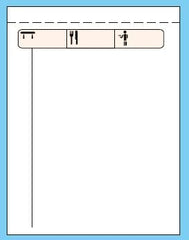 TALONARIO CAMARERO 8º NATURAL DUPLICADO AUTOCOPIANTE ESP | 10 UNIDADES | (LOAN INDUSTRIAS GRAFICAS)
