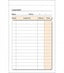 Talonarios de Camarero 9x14 cm Loan Pack 10