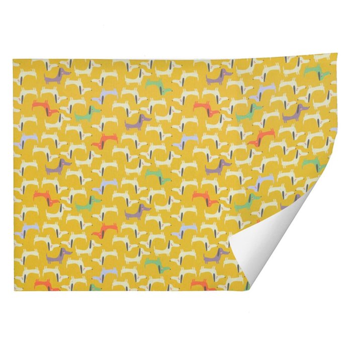 PAPEL REGALO PLIEGOS KRAFT BLANCO PERROS 70X100CM BUSQUETS | ARGUVAL, S,L | ENVASE 25 UDS. UNIDAD | 8422829634211