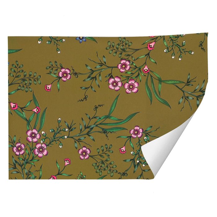 PAPEL REGALO PLIEGOS FANTASIA FLORES ORO 70X100CM BUSQUETS | ARGUVAL, S,L | ENVASE 25 UDS. UNIDAD | 8422829634242 Imagen principal del producto
