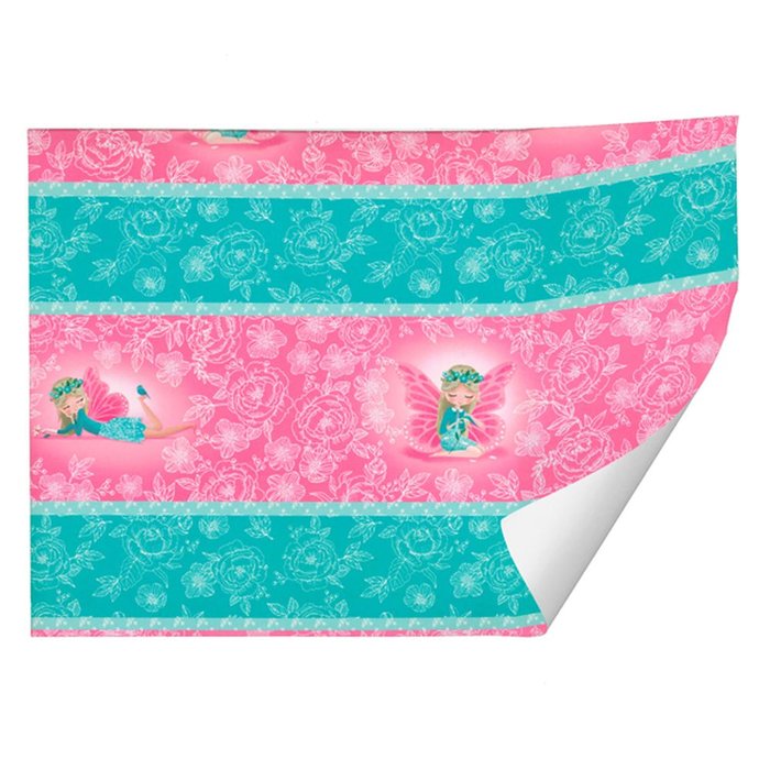 PAPEL REGALO PLIEGOS FANTASIA HADAS 70X100CM BUSQUETS | ARGUVAL, S,L | ENVASE 25 UDS. UNIDAD | 8422829650327